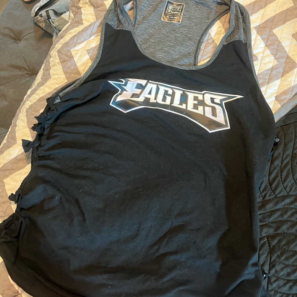 Fanatics Gray NFL Pro Line Philadelphia Eagles Tank Top
